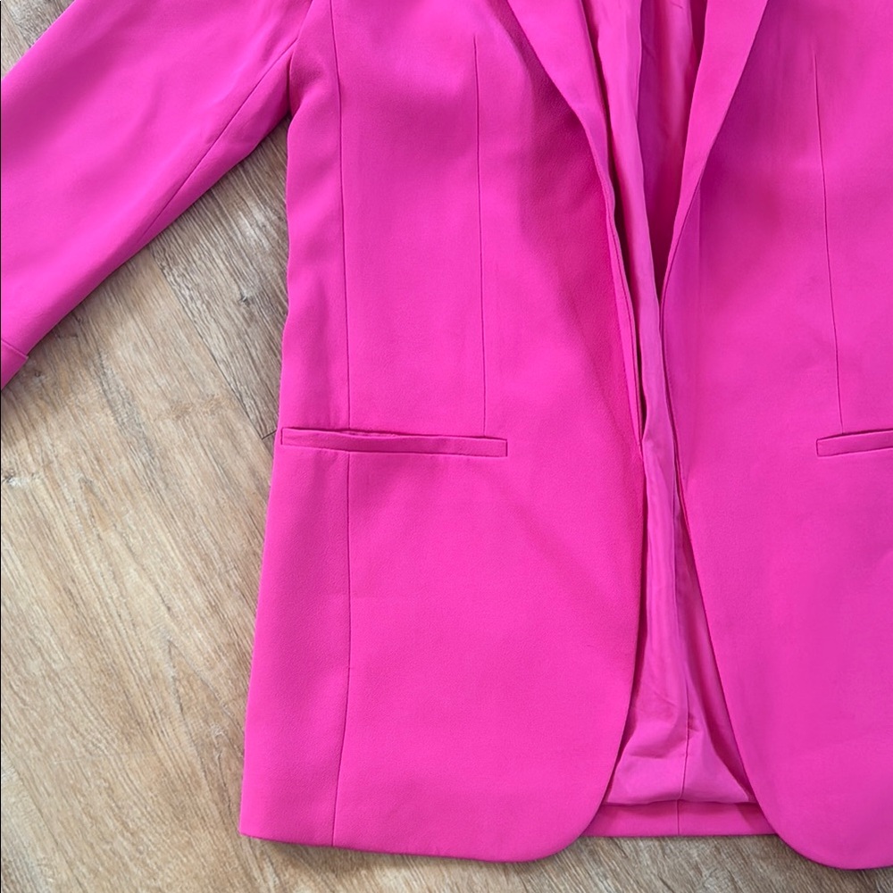 Express - Oversized Pink Blazer - Picture 2 of 8